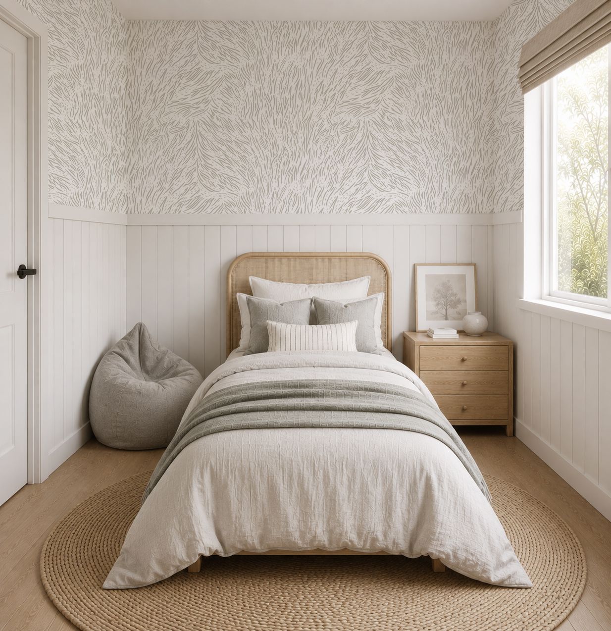 Coastal Whisper Removable Wallpaper (colour options)