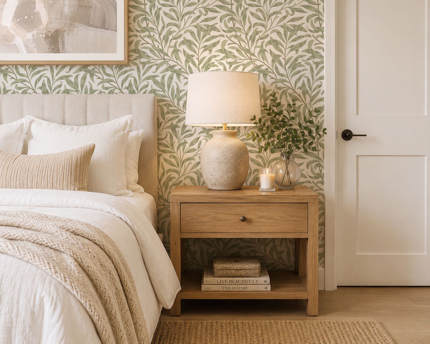 Willow Branches (Colour Options) Removable Wallpaper