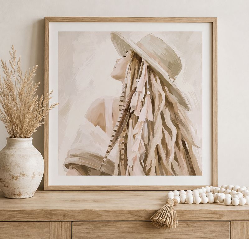 Bohemian Woman (square)