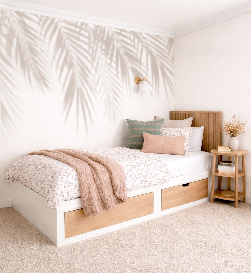Palm Shadows Mural