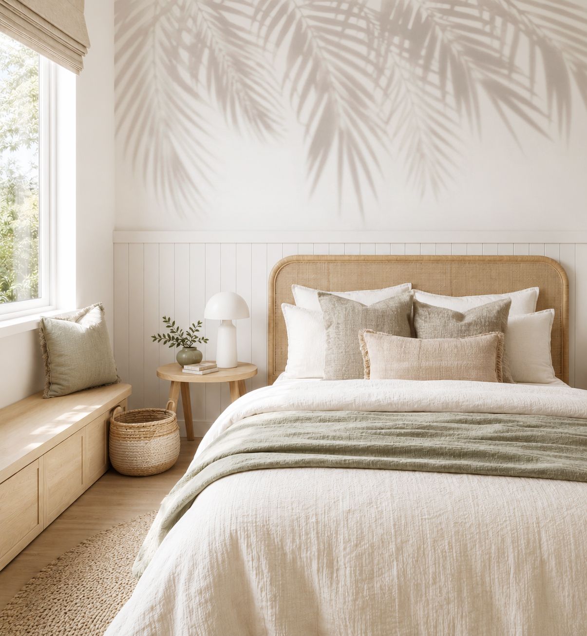 Palm Shadows Mural