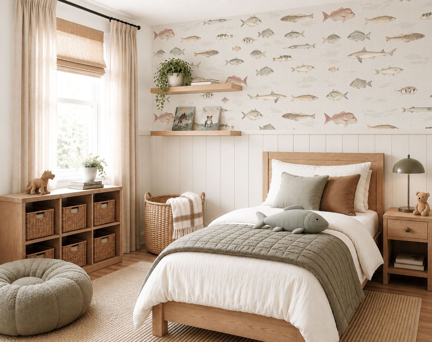 Southern Waters (Colour Options) Removable Wallpaper Southern Waters (Colour Options) Removable Wallpaper