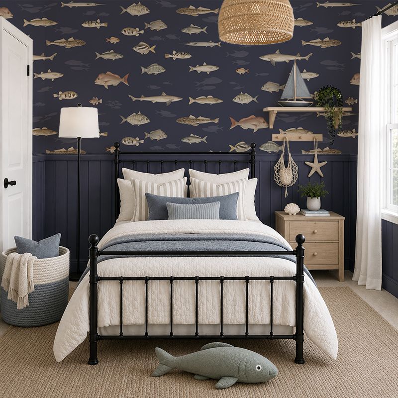 Southern Waters (Colour Options) Removable Wallpaper