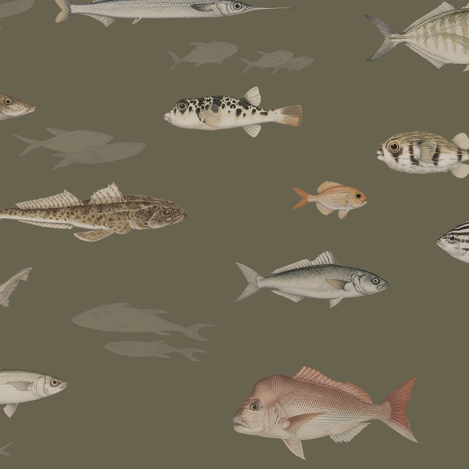 Southern Waters (Colour Options) Removable Wallpaper