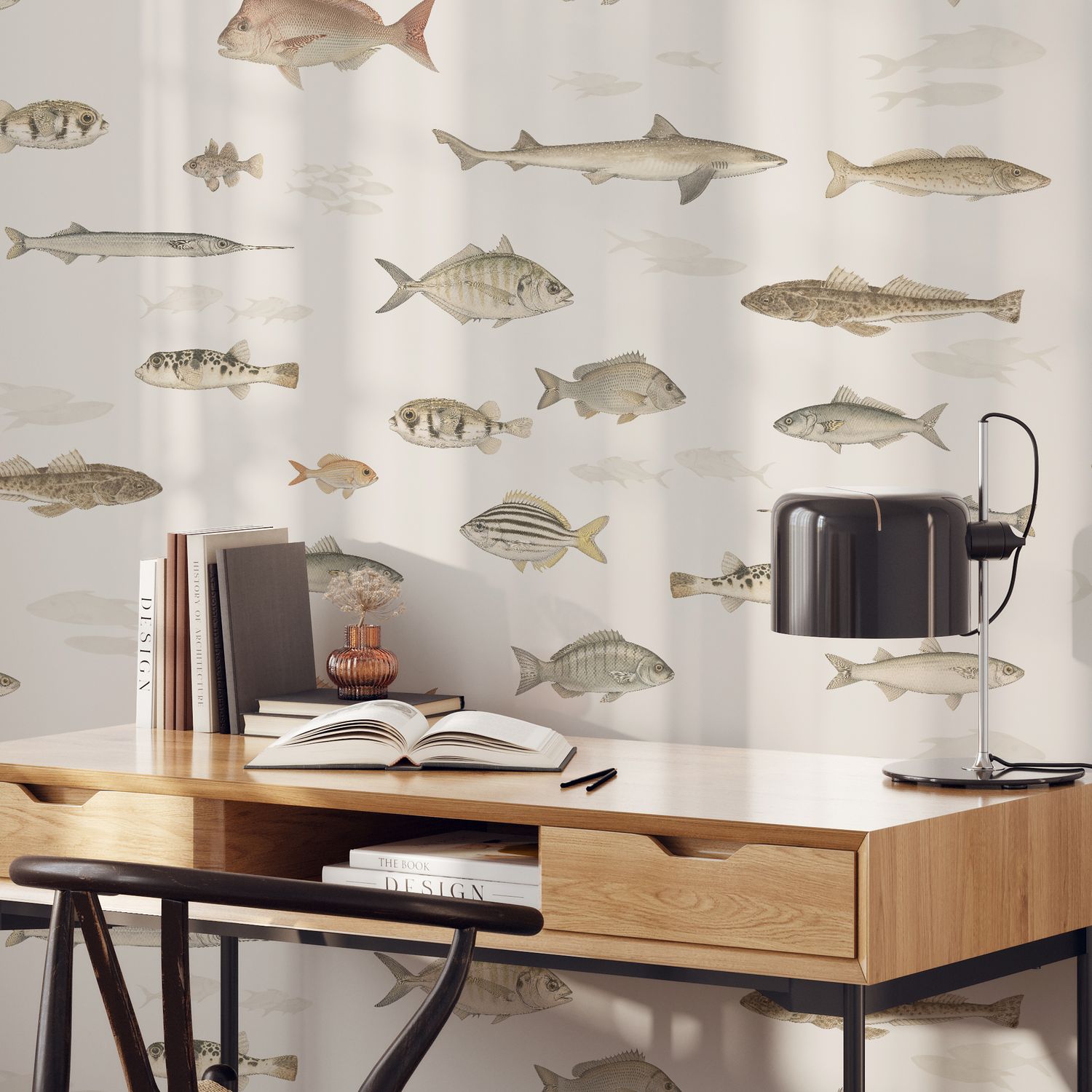 Southern Waters (Colour Options) Removable Wallpaper