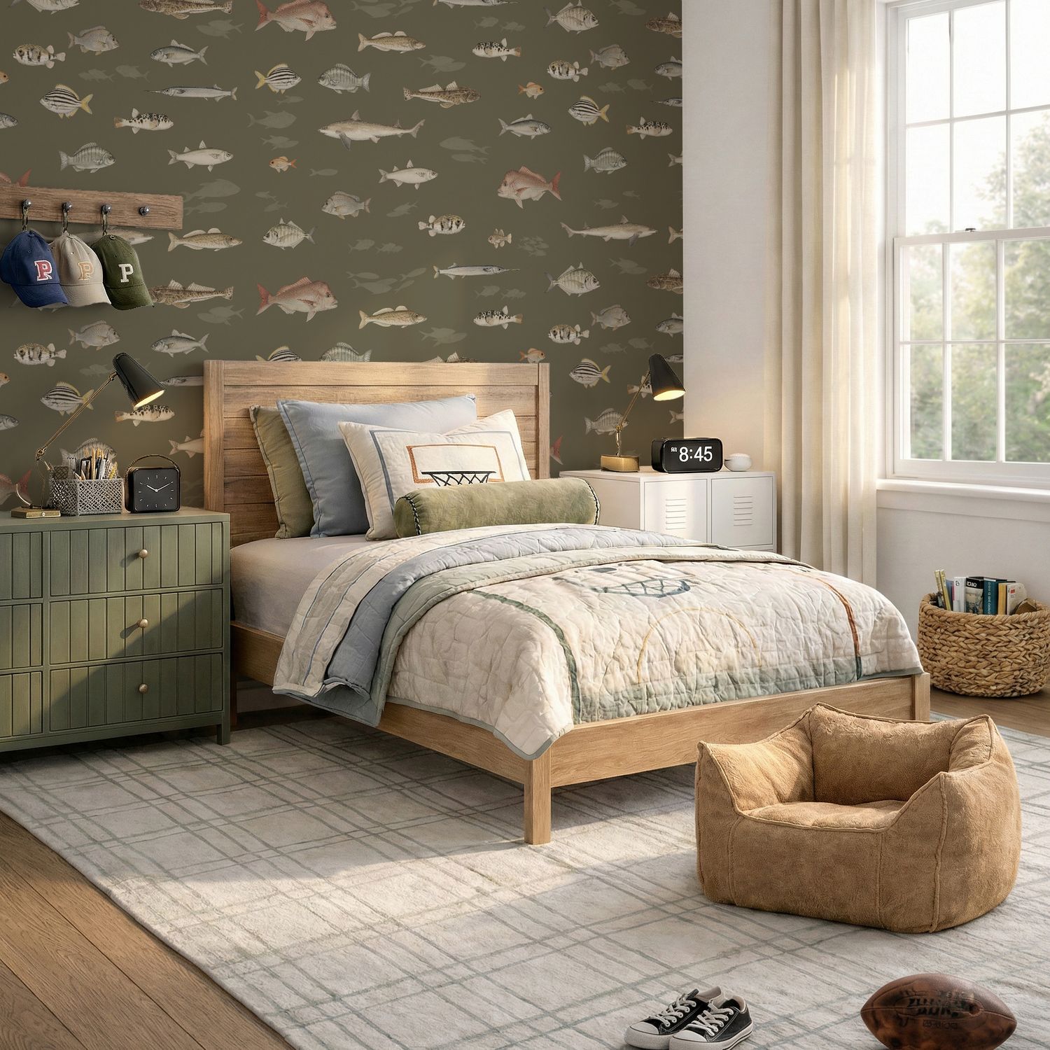 Southern Waters (Colour Options) Removable Wallpaper
