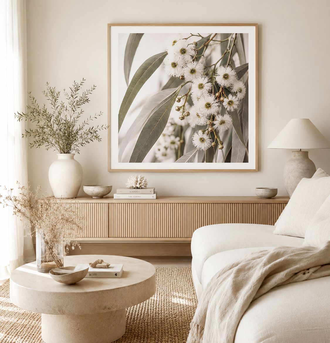 Eucalyptus Blooms (square)
