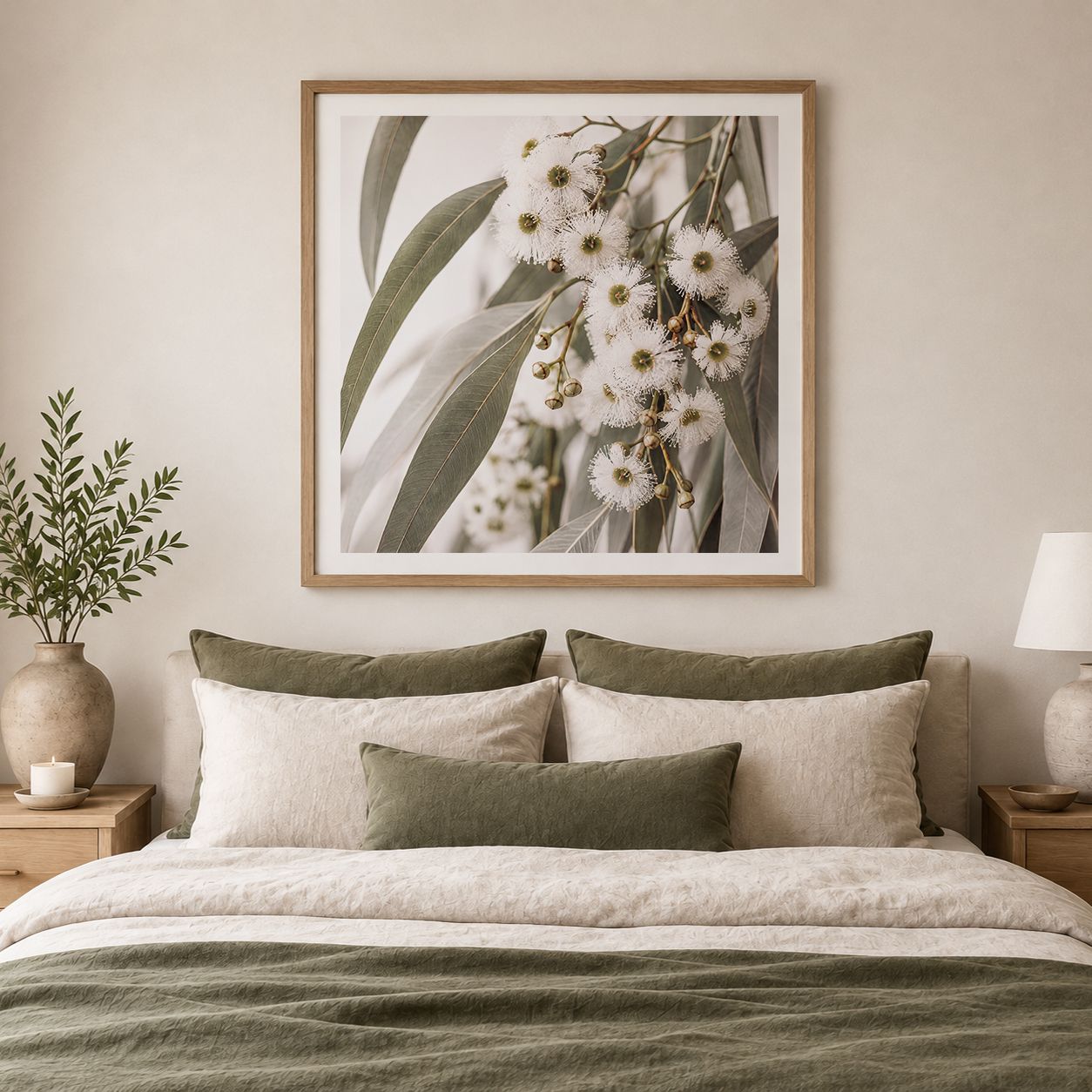 Eucalyptus Blooms (square)