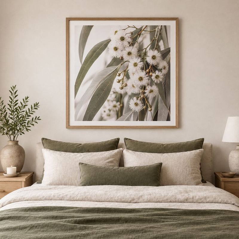 Eucalyptus Blooms (square)