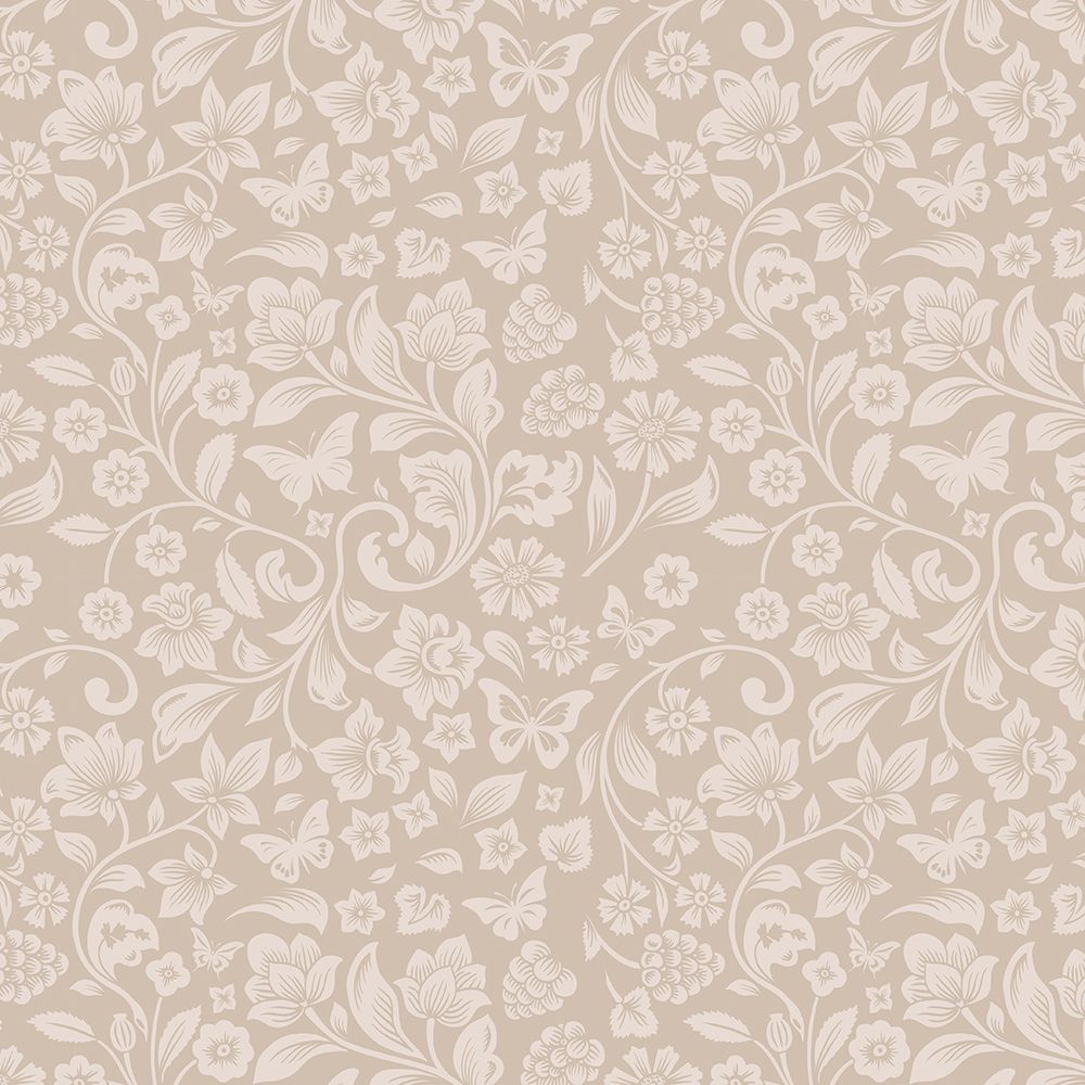 Flutter &amp; Bloom Removable Wallpaper
