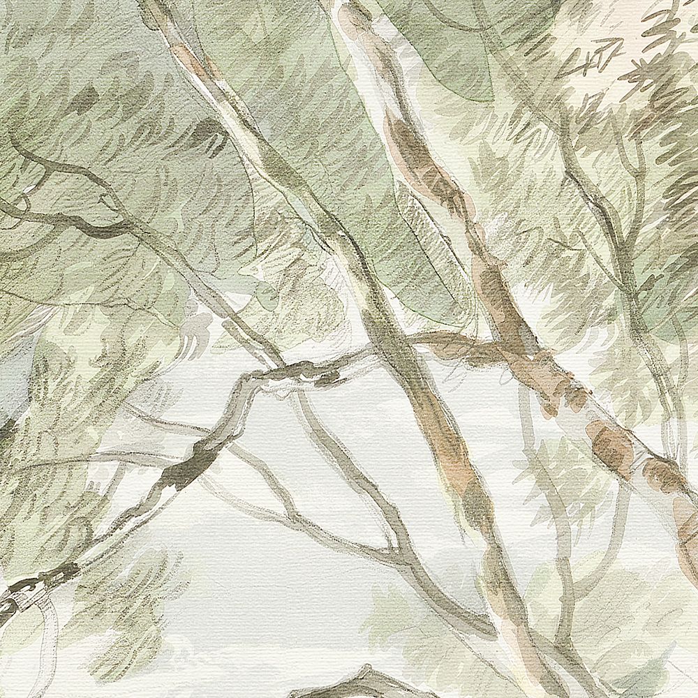 Vintage Countryside Removable Wallpaper Mural (Muted)