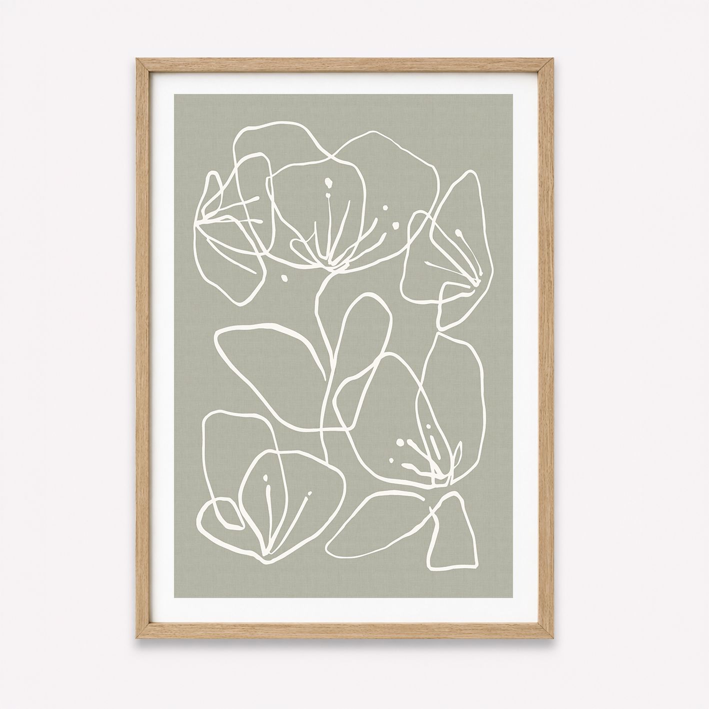 Flora in Motion (colour options, portrait/landscape)