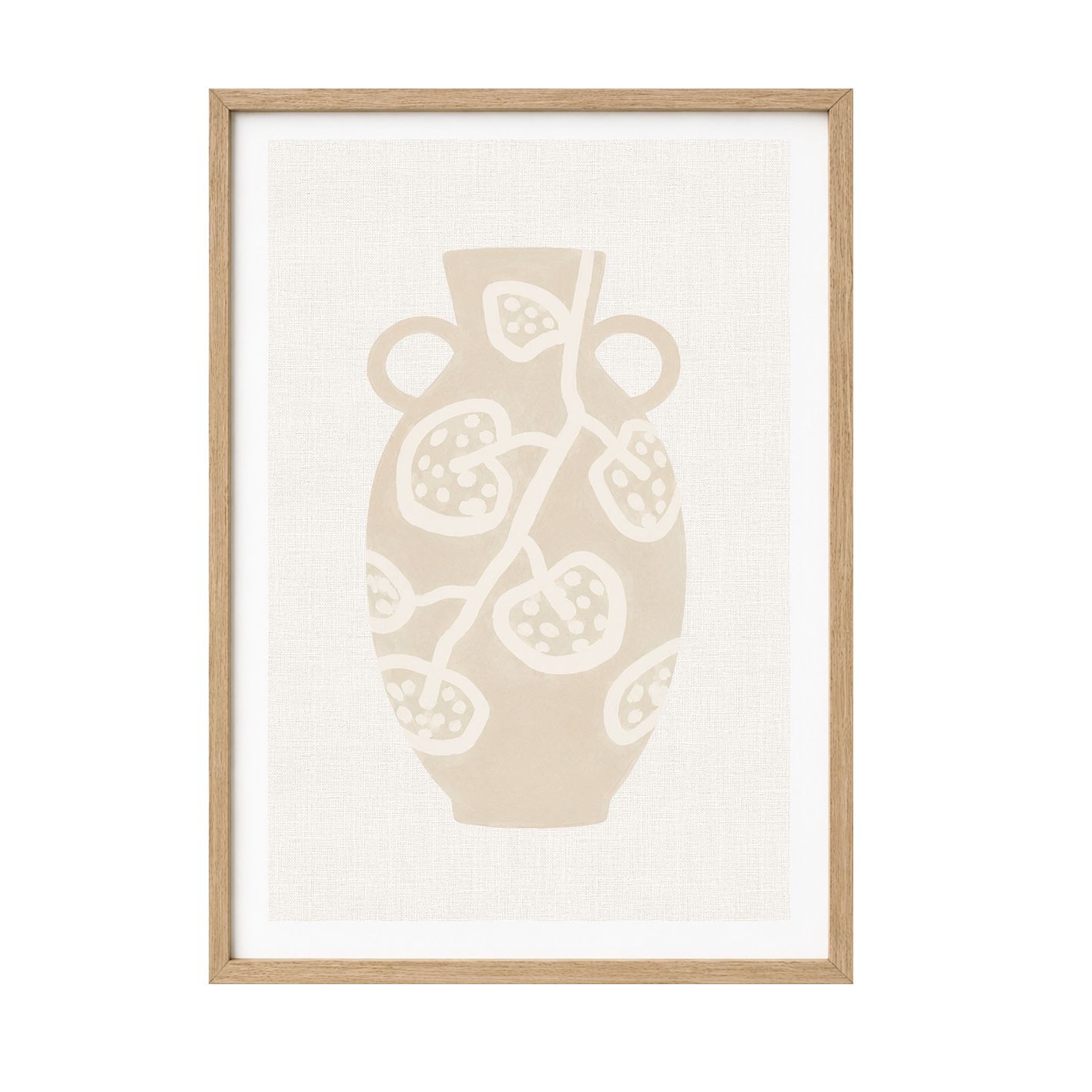 Clay Vase Study (Beige)