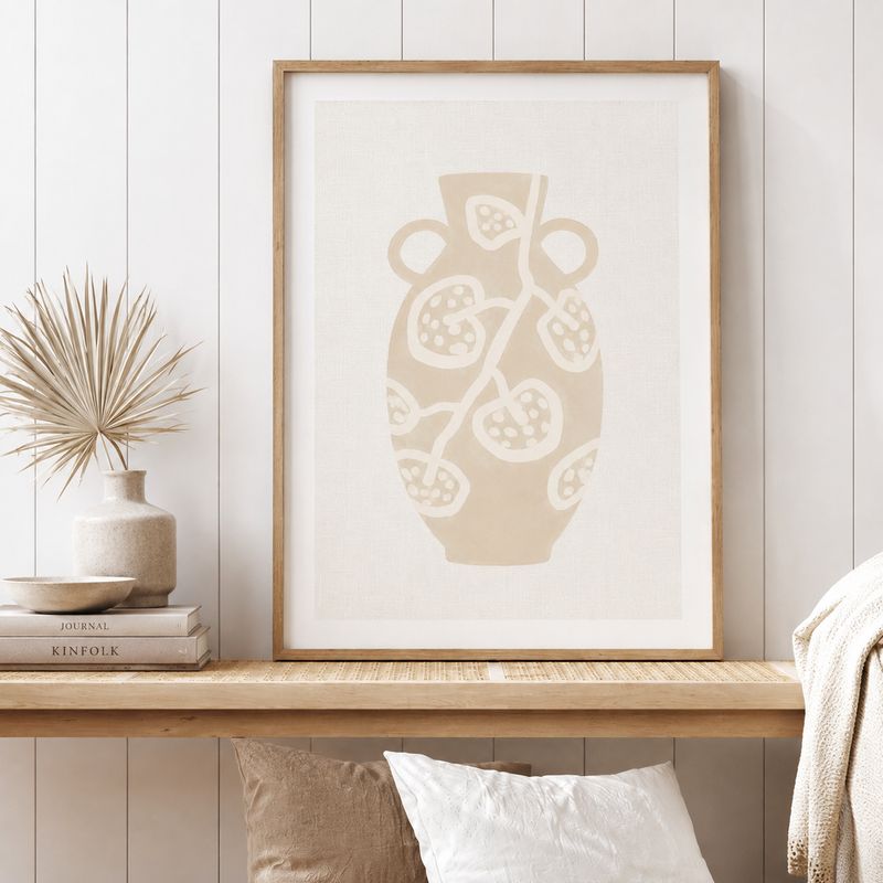 Clay Vase Study (Beige)