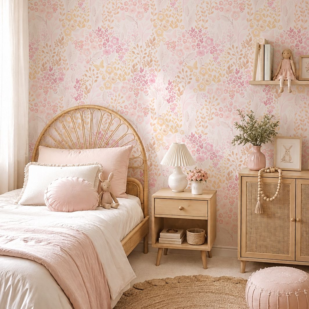 Summer Meadow Removable Wallpaper