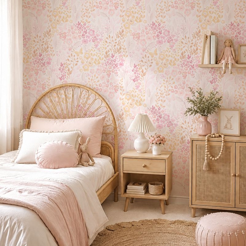 Summer Meadow Removable Wallpaper