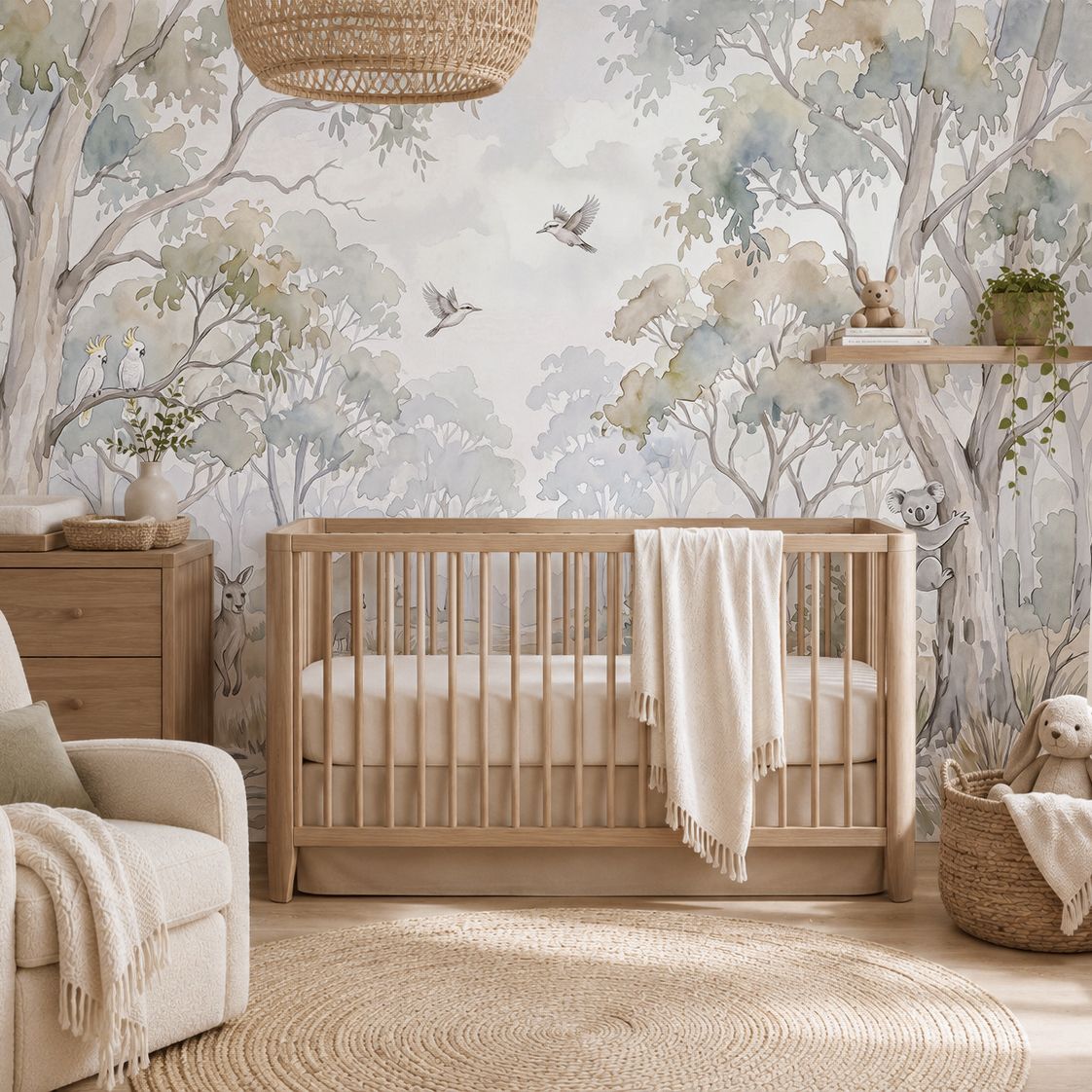 Bushland Wonder Removable Wallpaper Mural