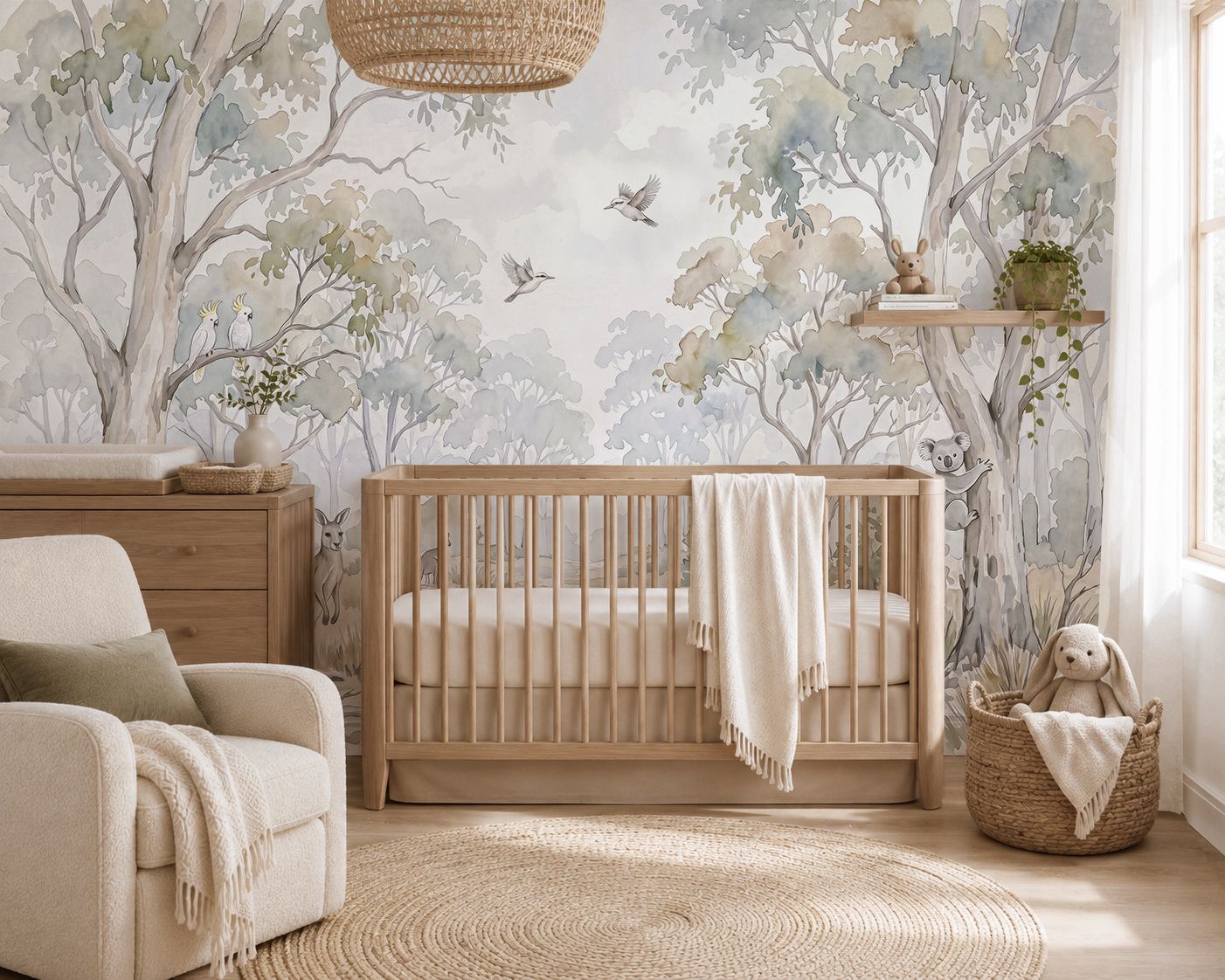 Bushland Wonder Removable Wallpaper Mural