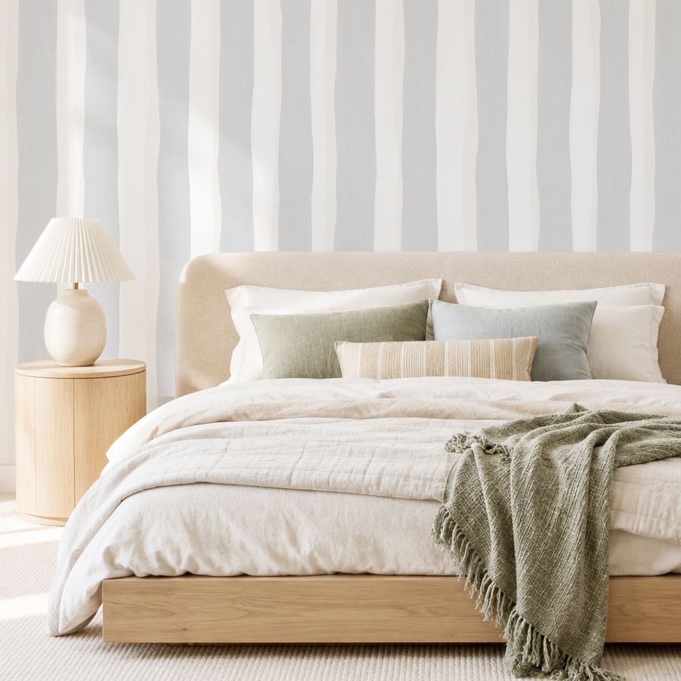 Tidal Stripe Removable Wallpaper (colour options)