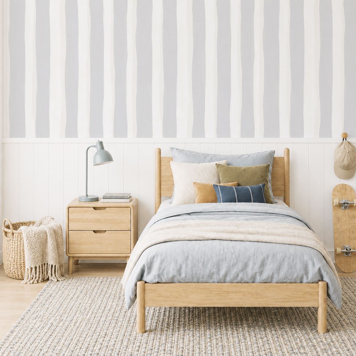 Tidal Stripe Removable Wallpaper (colour options)