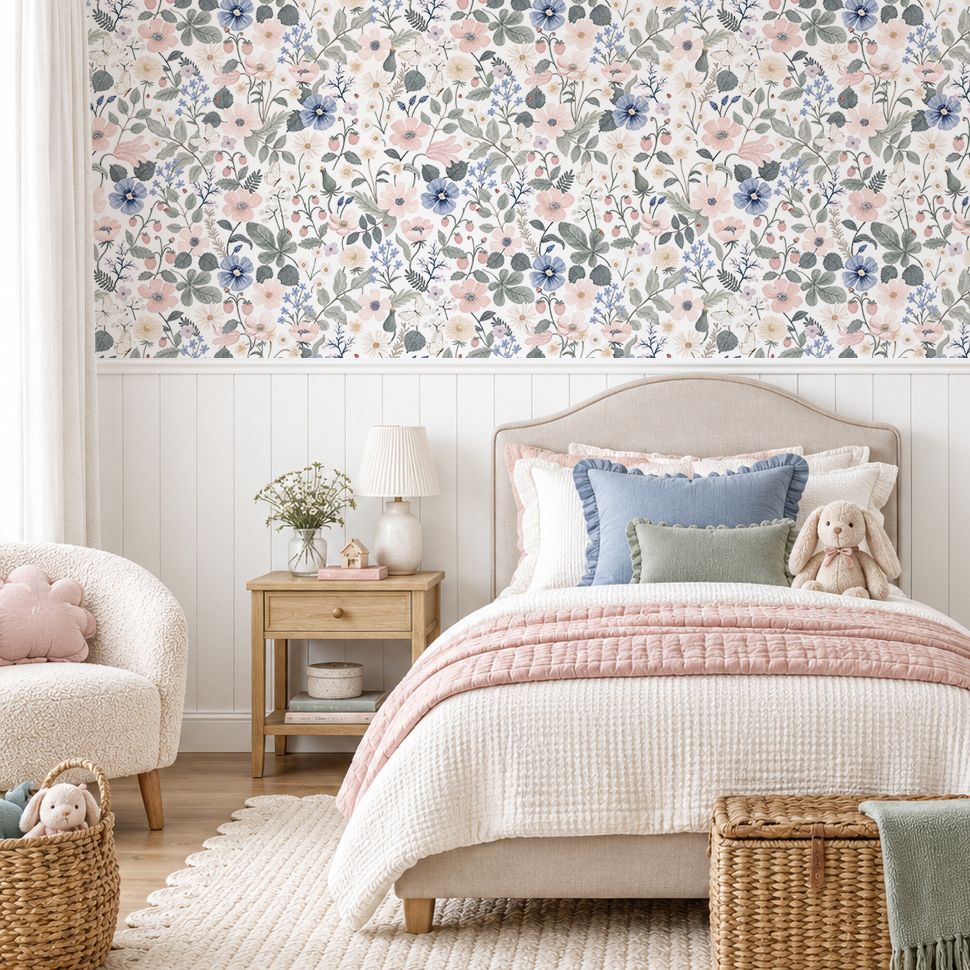 Bloomberry Removable Wallpaper