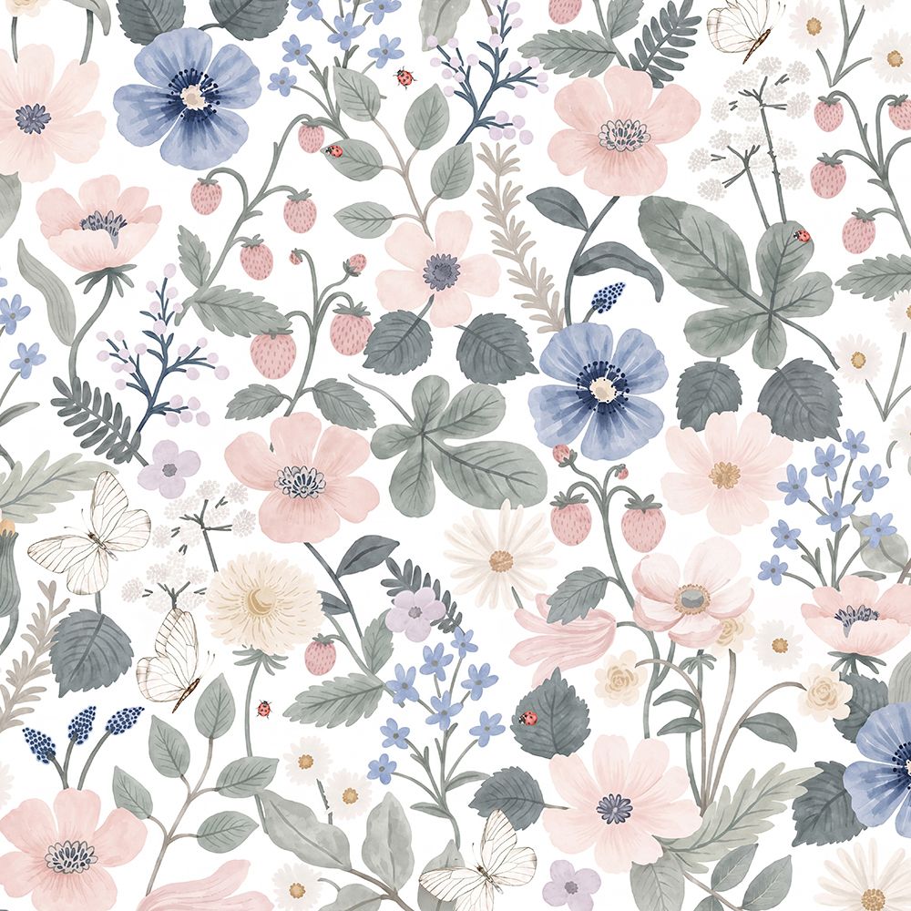 Bloomberry Removable Wallpaper