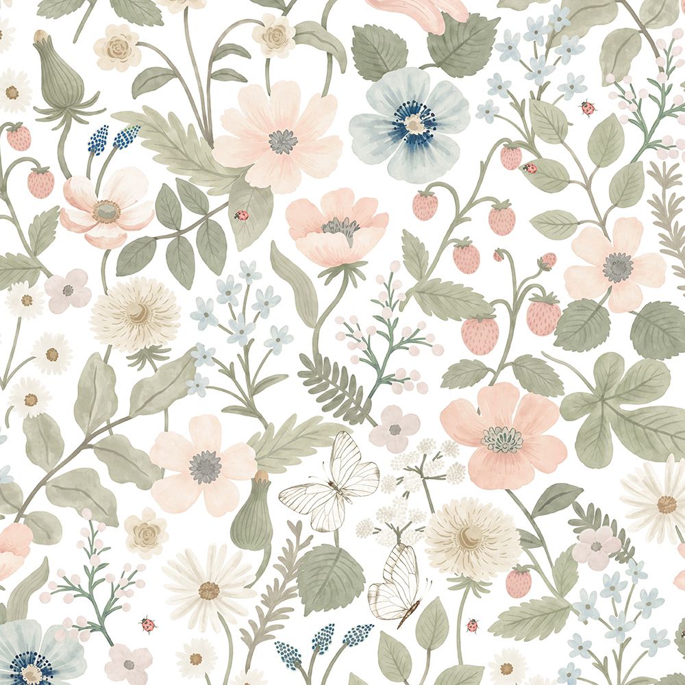 Bloomberry II Removable Wallpaper