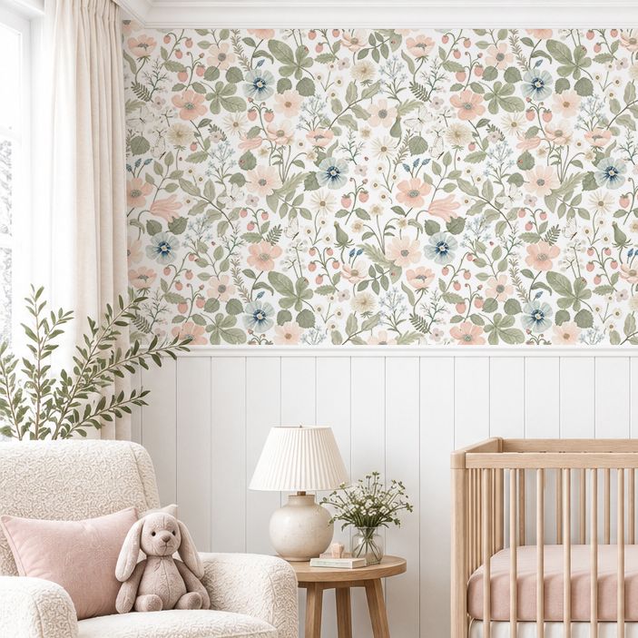 Bloomberry II Removable Wallpaper