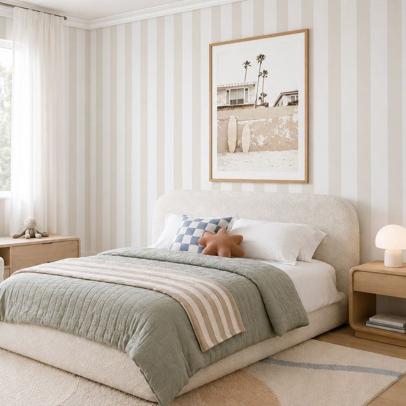 Stripes Removable Wallpaper (Neutral)