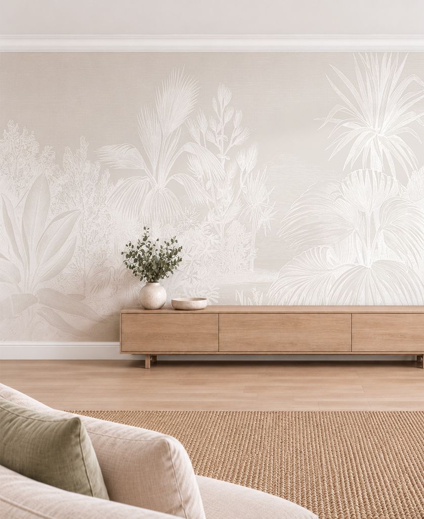 Vintage Tropical Removable Wallpaper II (colour options)