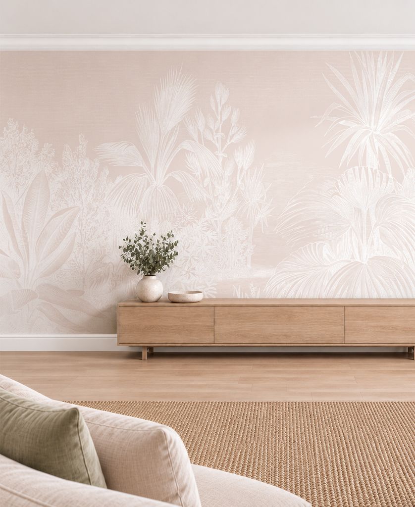 Vintage Tropical Removable Wallpaper II (colour options)