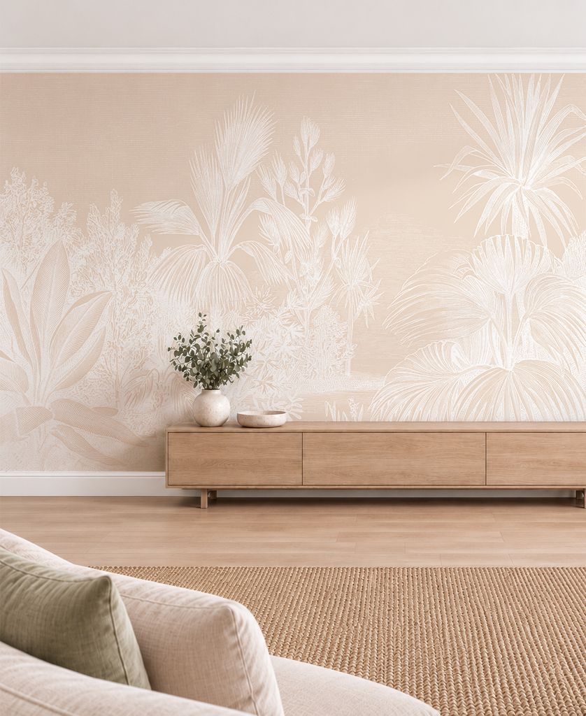 Vintage Tropical Removable Wallpaper II (colour options)