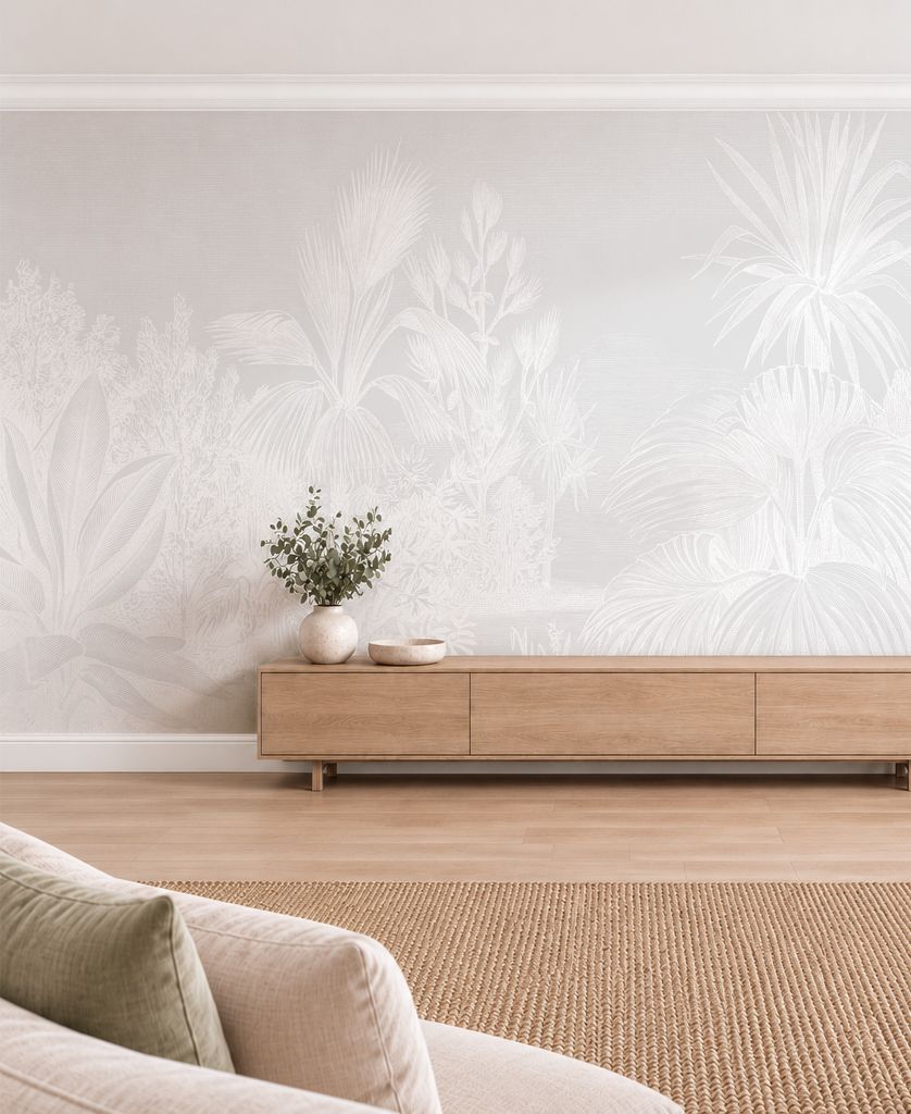 Vintage Tropical Removable Wallpaper II (colour options)