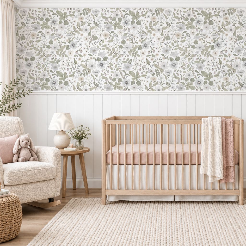 Bloomberry Winter Removable Wallpaper
