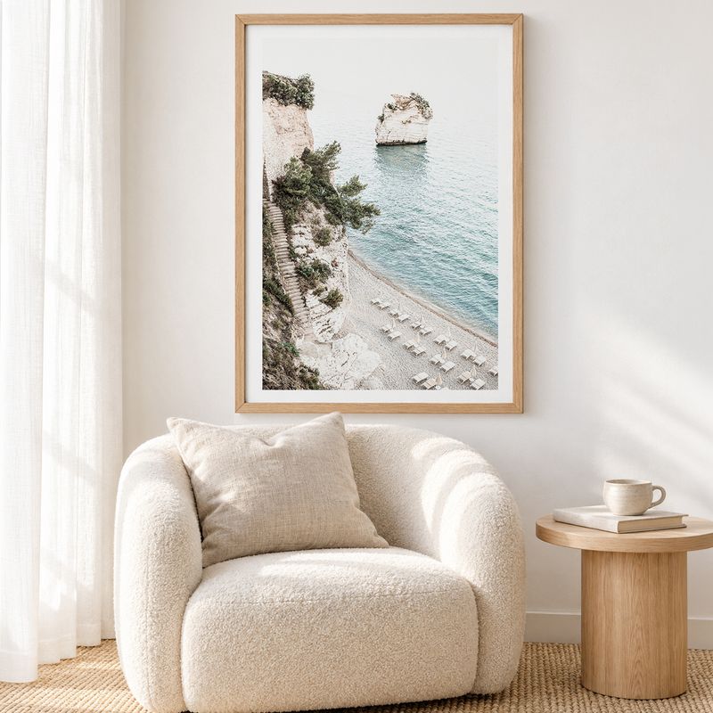 Oak framed print