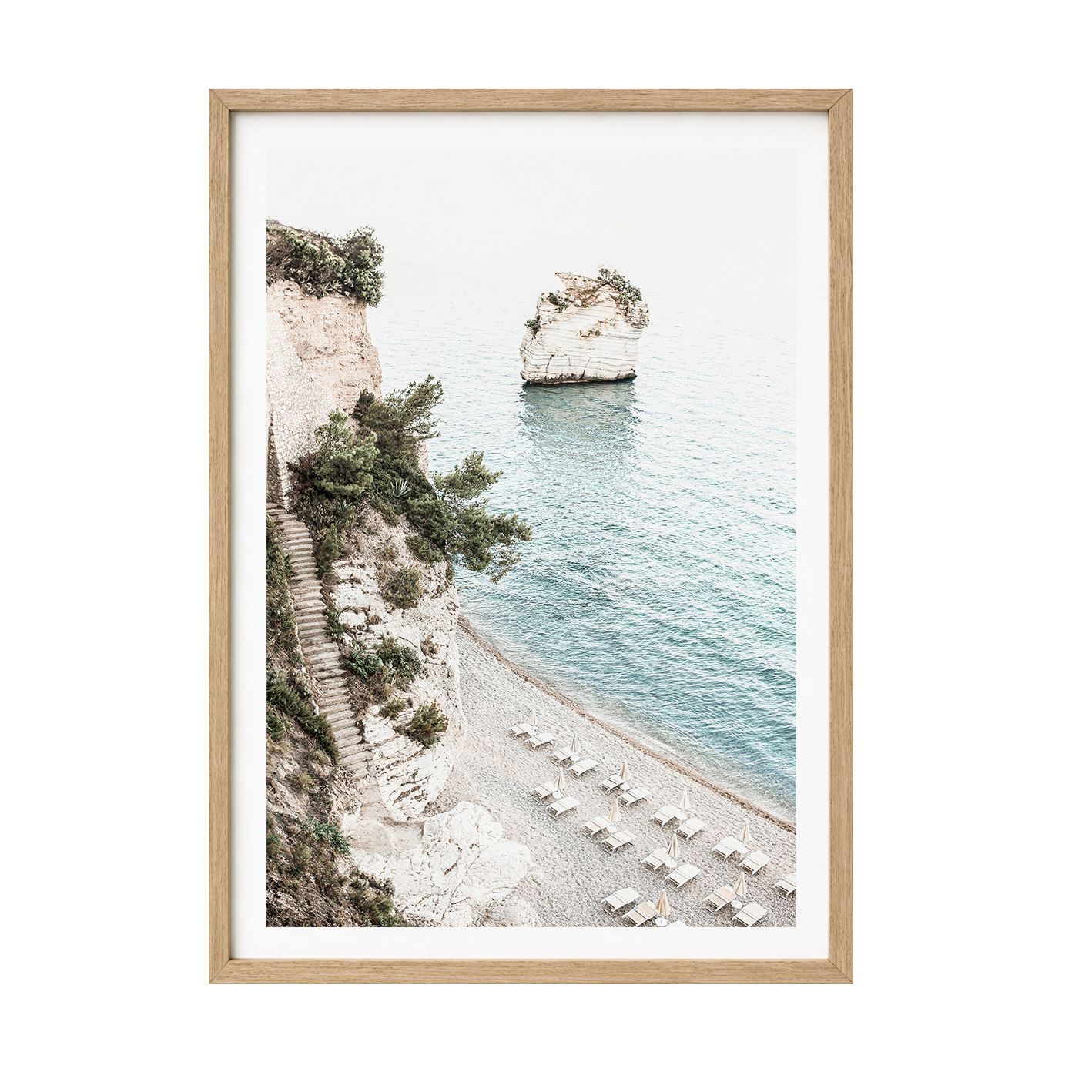Oak framed print