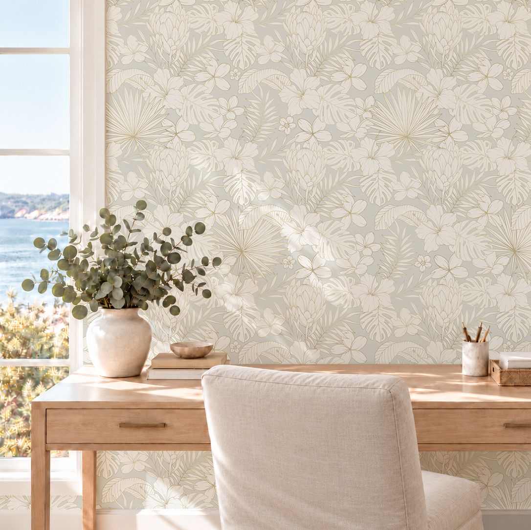 Seychelles Removable Wallpaper (Colour options)