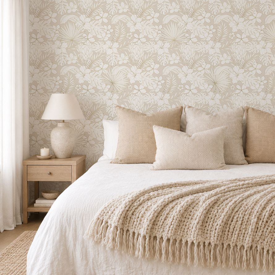 Seychelles Removable Wallpaper (Colour options)