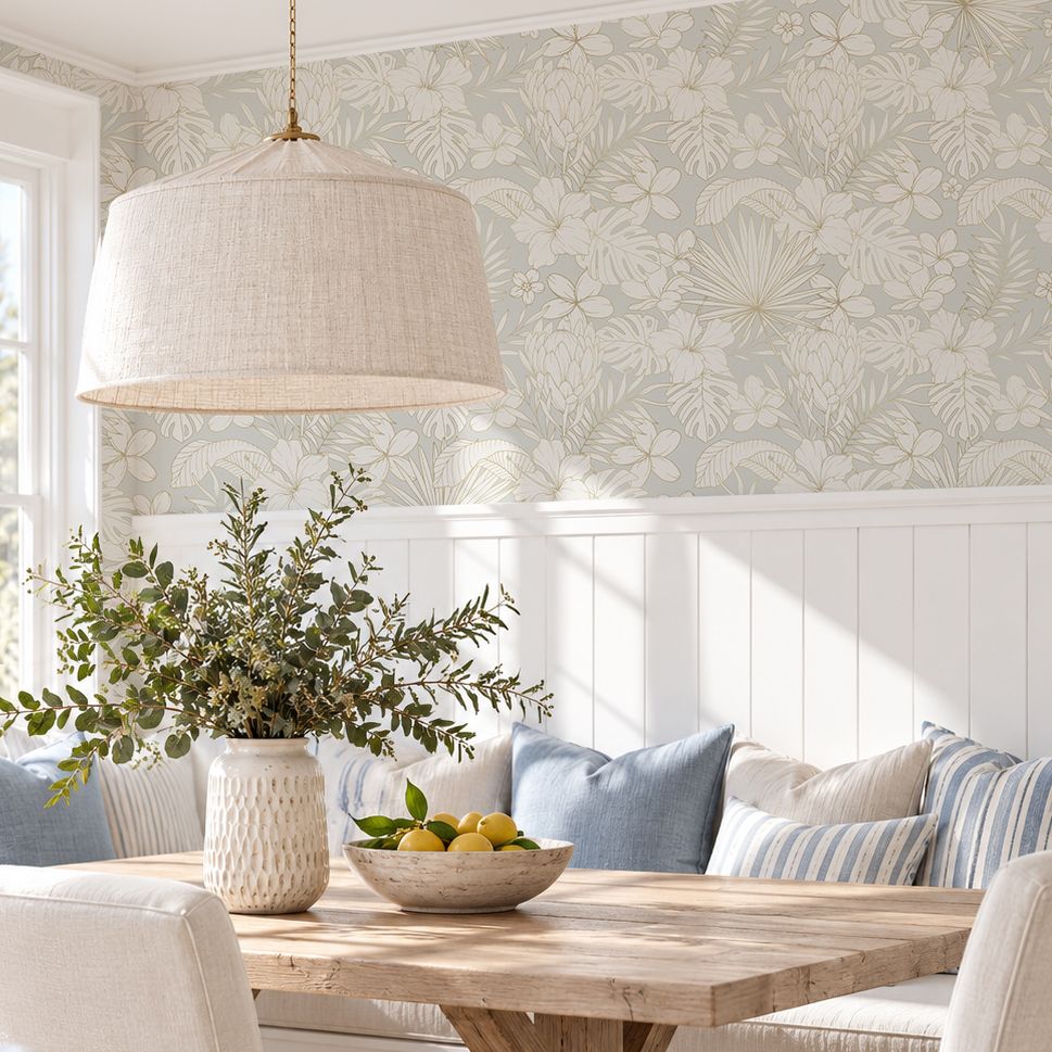 Seychelles Removable Wallpaper (Colour options)