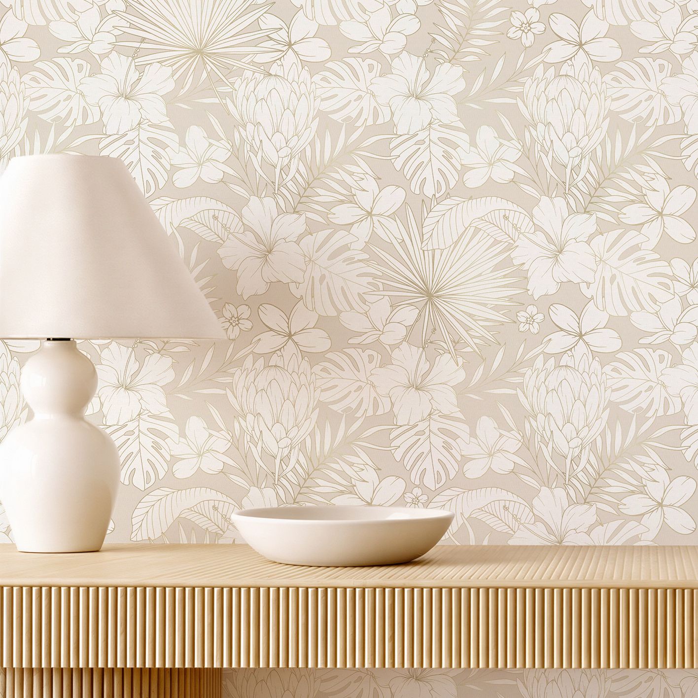 Seychelles Removable Wallpaper (Colour options)