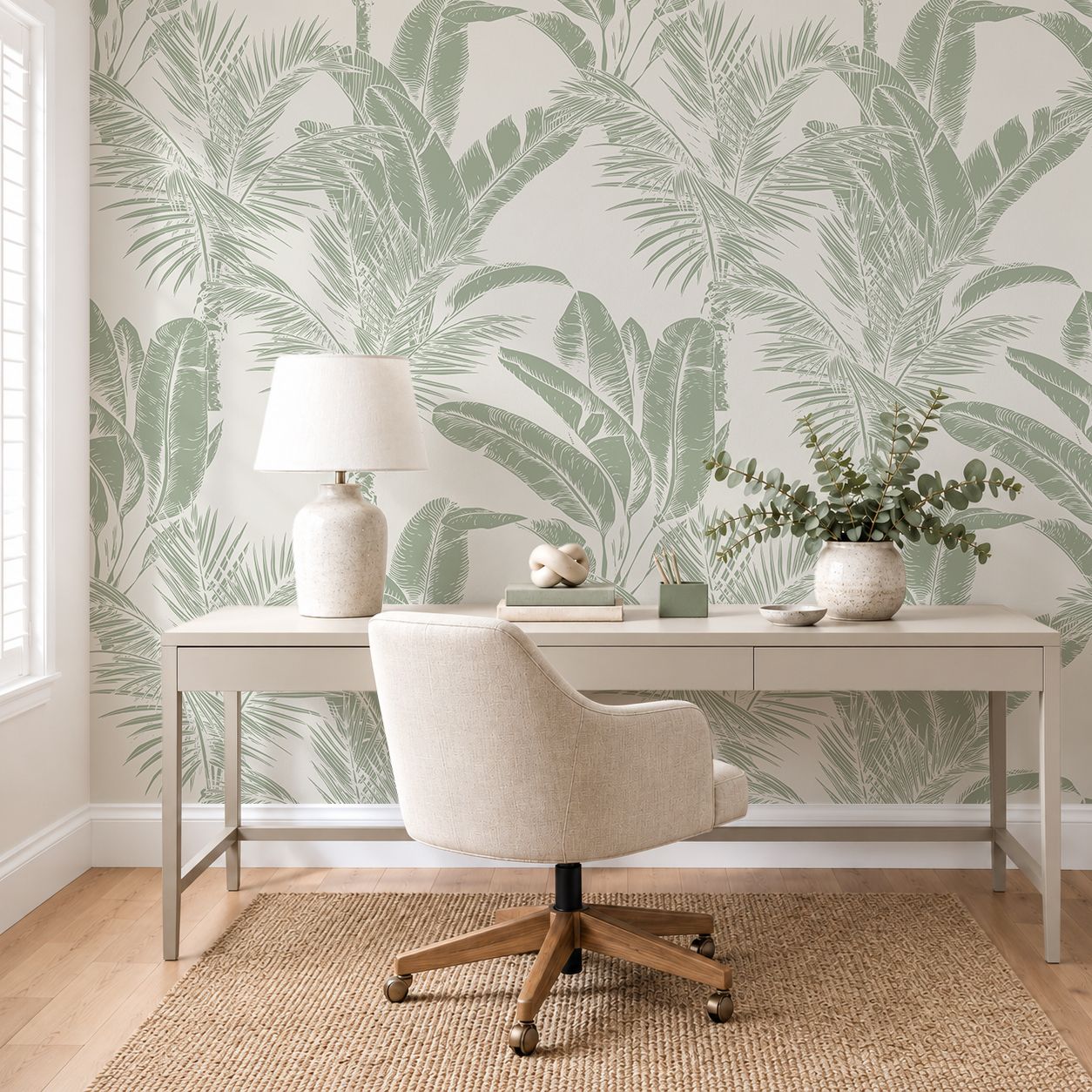 Luxe Exotica II (Sage/Cream)