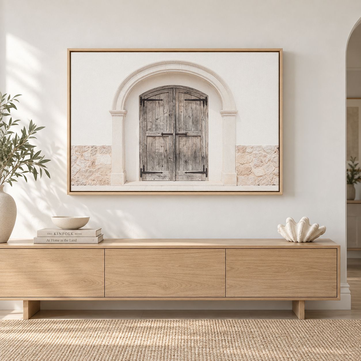 Framed canvas