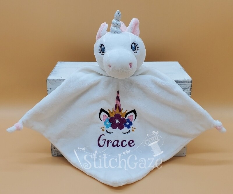 Unicorn Blankie (White)