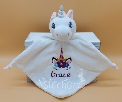 Unicorn Blankie (White)