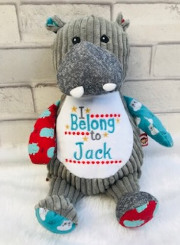 Sensory Hippo Huggable