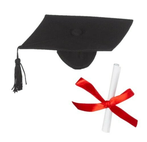 Dress your Huggable: Graduation Hat &amp; Diploma Set
