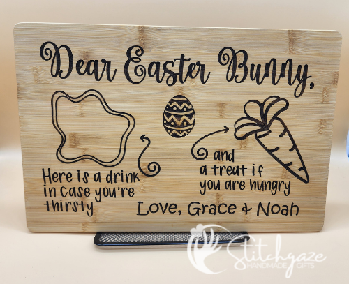 Easter Bunny Treat Tray
