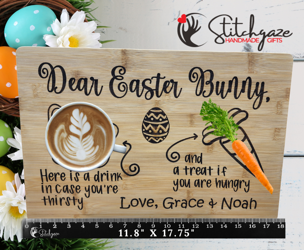 Easter Bunny Treat Tray