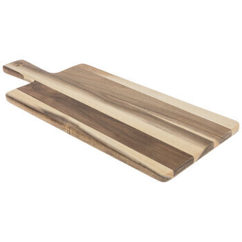 Long Rectangular Acacia Wood Cutting Board