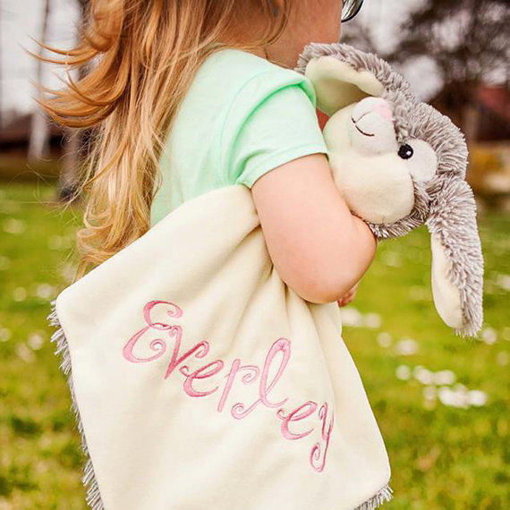 Bunny Blankie (gray)